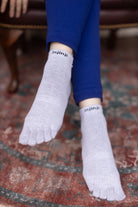 Liner Mini Crew Toe Socks