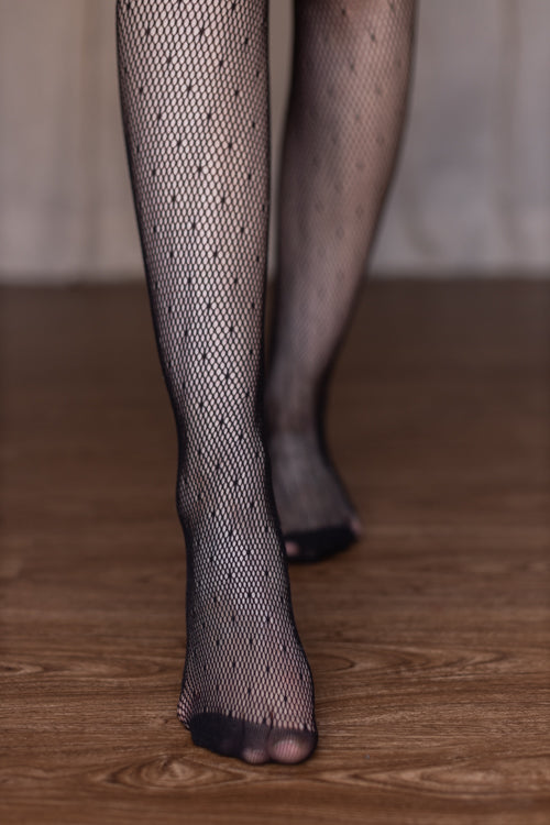 Starry Divinity Fishnet Tights