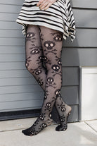 Pirate Booty Skull Net Tights