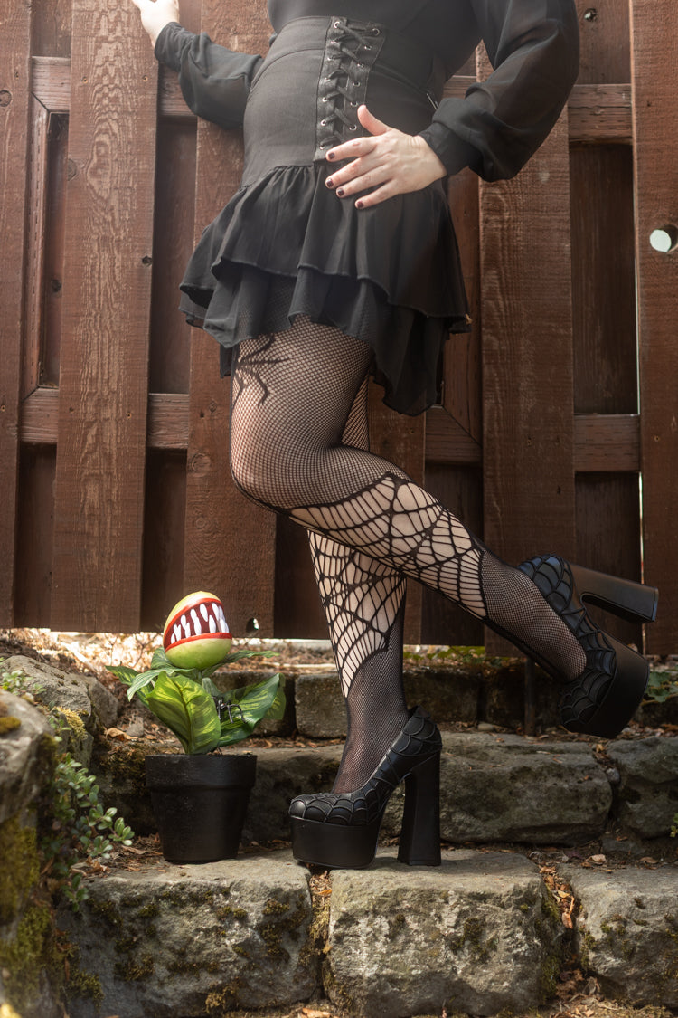 Itsy Bitsy Spider Net Tights