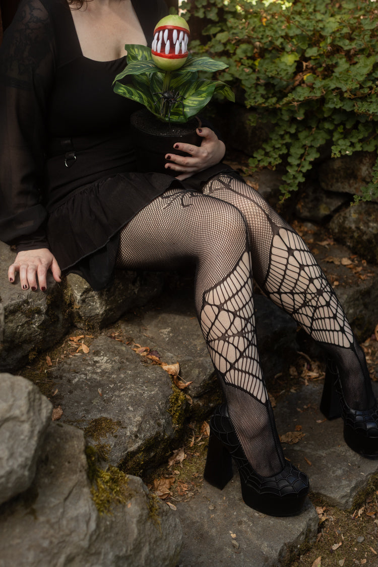 Itsy Bitsy Spider Net Tights