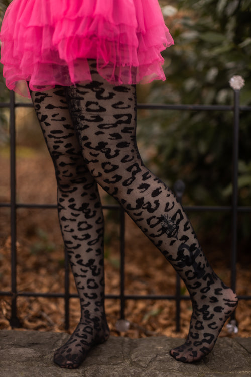 Leopard Sheer Tights – Better Tights