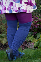 Long Cuffable Scrunchable Socks - Royal