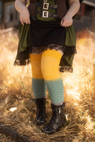 Corn Harvest Mermaid Extraordinary Thigh High Socks