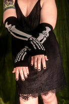 Acrylic Skeleton Arm Warmers