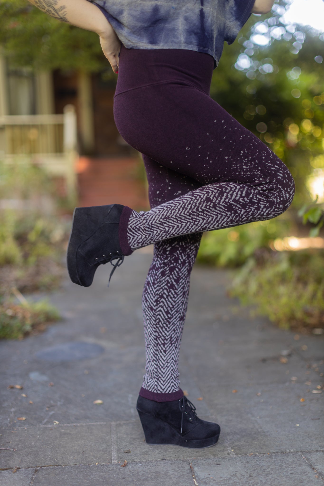 Herringbone Sweater Leggings – SHOPMRENA