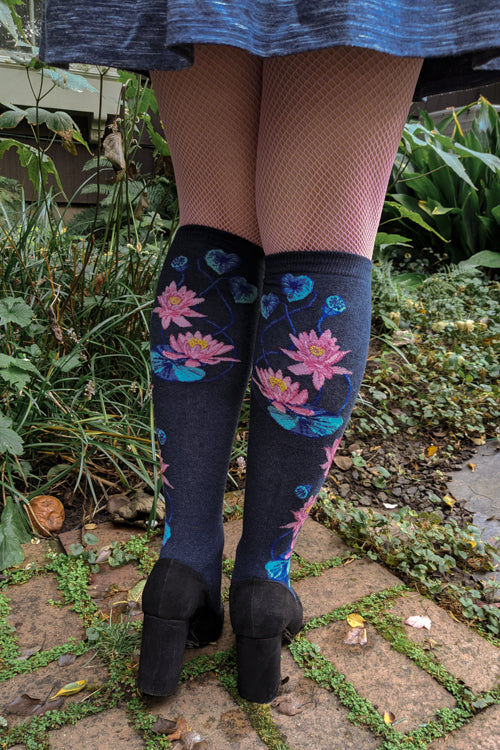 Moonlight Lotus Knee High