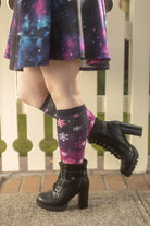 Snowflakes Knee High - Sugar Plum