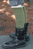 Old School Military Bootsocks - olive