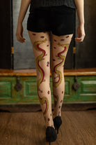 Year of the Dragon Sheer Tights