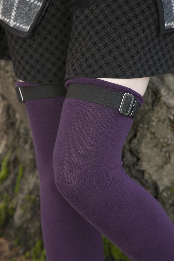 Simply Adjustable Sock Garters - Black