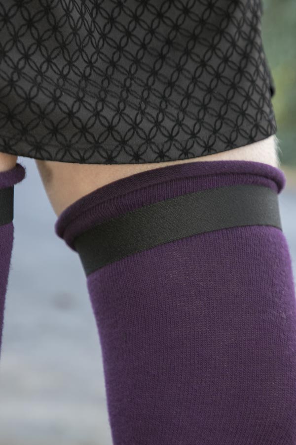 Simply Adjustable Sock Garters - Black