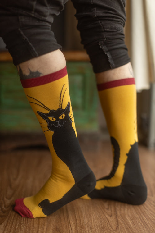 Chat Noir Stretch-It Knee High