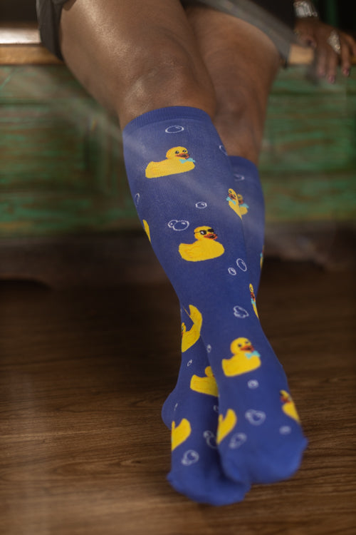 Rubber Duckie Stretch-It Knee High