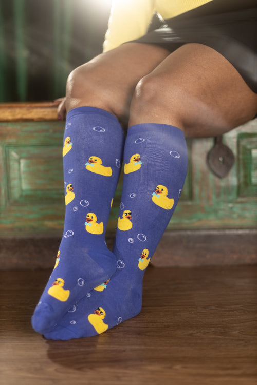 Rubber Duckie Stretch-It Knee High