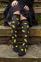 Cocktail Olives Knee High Socks