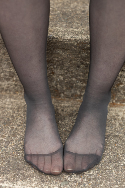 Brigitte Sheer Tights - Dark Grey Antracite