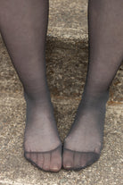 Brigitte Sheer Tights - Dark Grey Antracite