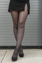 Brigitte Sheer Tights - Dark Grey Antracite