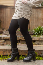 Wilma Cotton Tights - Black