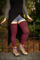 Imperfect! Extraordinary Thigh High - burgundy