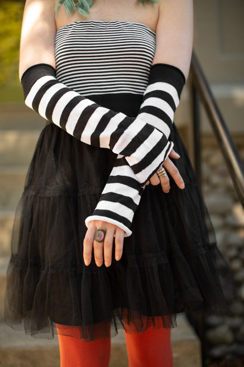 M Sleeves - black/white