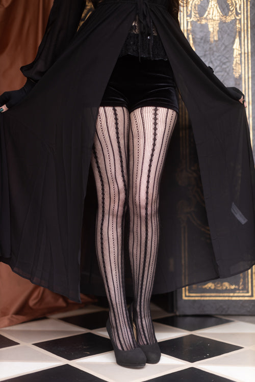 Vertical Chains Net Tights – Sock Dreams