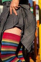 XL Foot Longer Over the Rainbow Extraordinary Thigh High