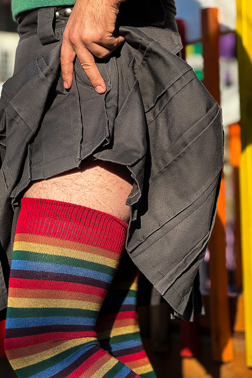 XL Foot Longer Over the Rainbow Extraordinary Thigh High