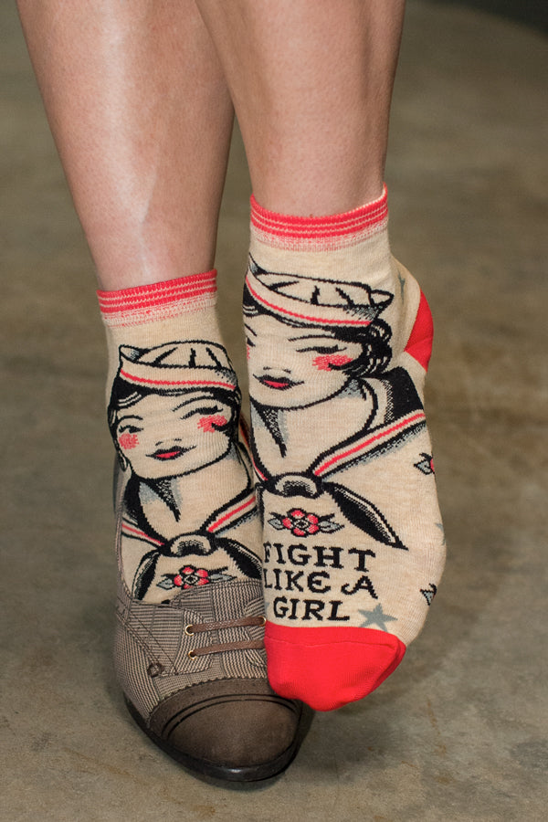 Fight Like A Girl Anklet