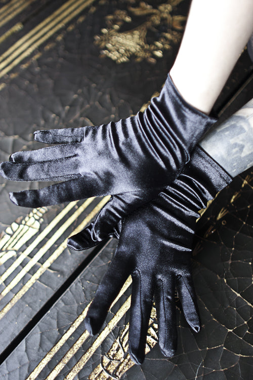 Mens shop satin gloves