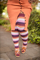 Longer Pride Stripes Cotton Socks - $1 donation to EJI! - Lesbian