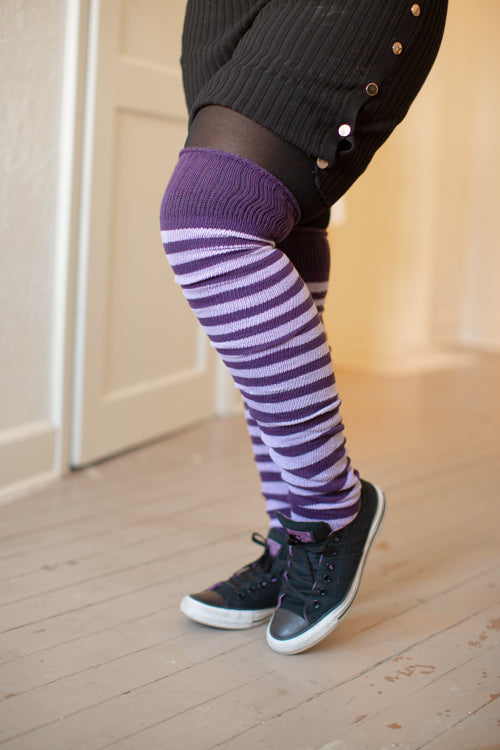 Neon Power Stripe Thigh High Socks – Sock Dreams