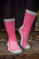 Crosspoint Brights Waterproof Socks - Pink - Large/Extra Large