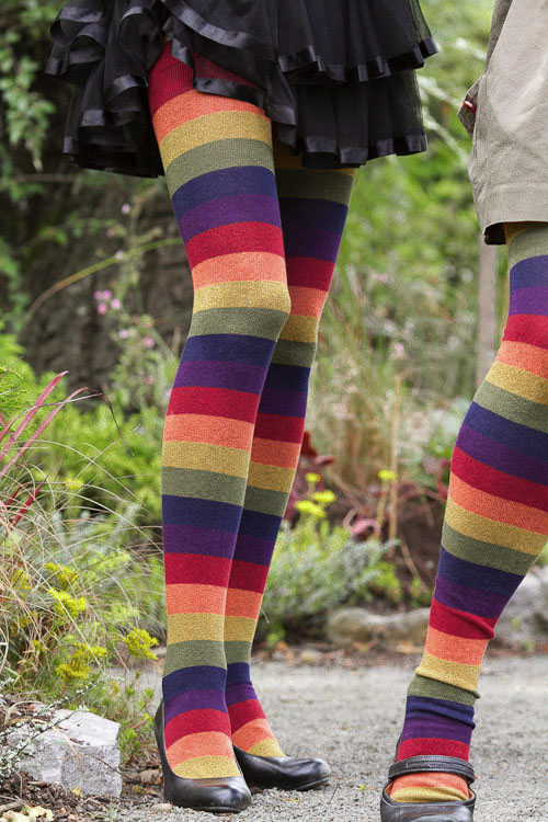 Extraordinarily Longer Harvest Rainbow Socks