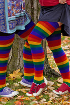 Extraordinarily Longer Radiant Rainbow Socks