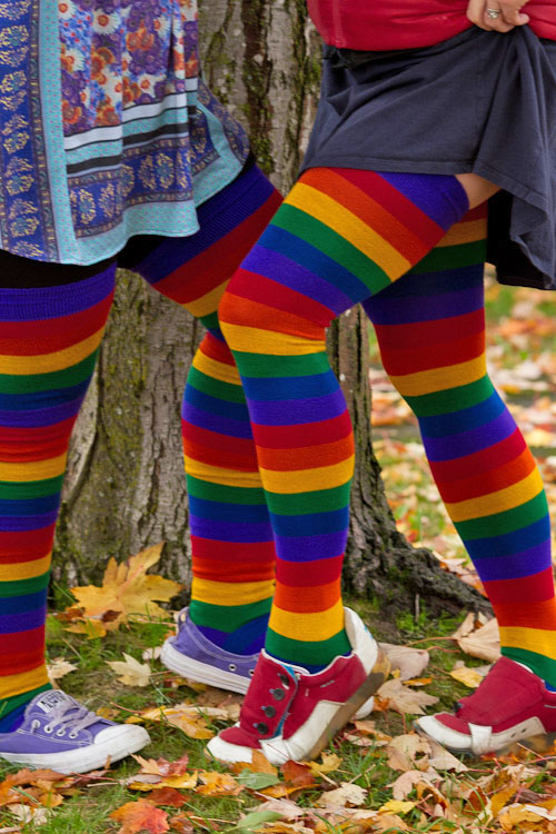 Radiant Rainbow, Crew Socks