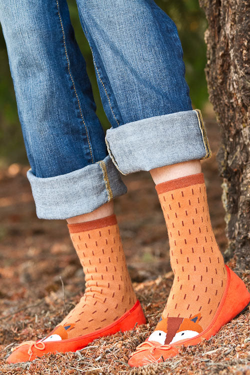 Fox Slipper Socks