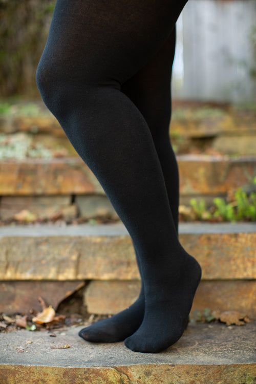 Sydney Plus Size Leggings in Black | ikrush