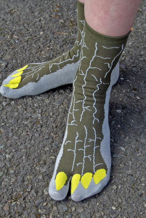 Godzilla Tabi Socks - Grey