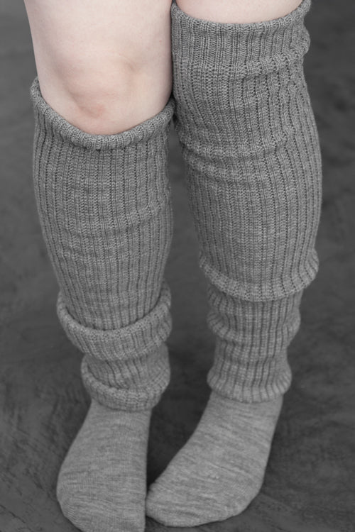Harajuku Scrunchy Socks - Grey