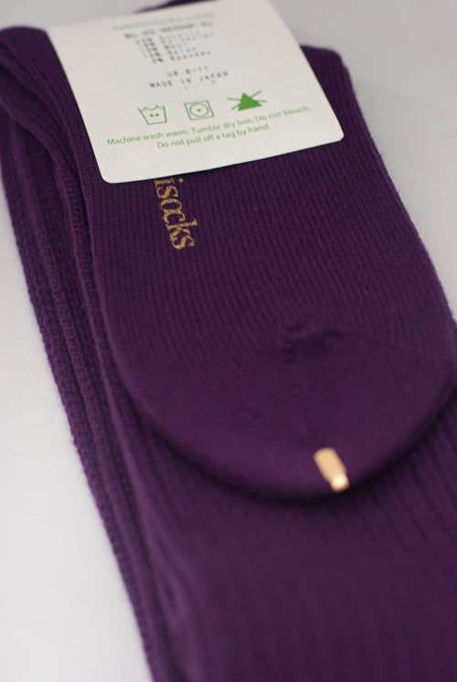 Harajuku Scrunchy Socks - Purple