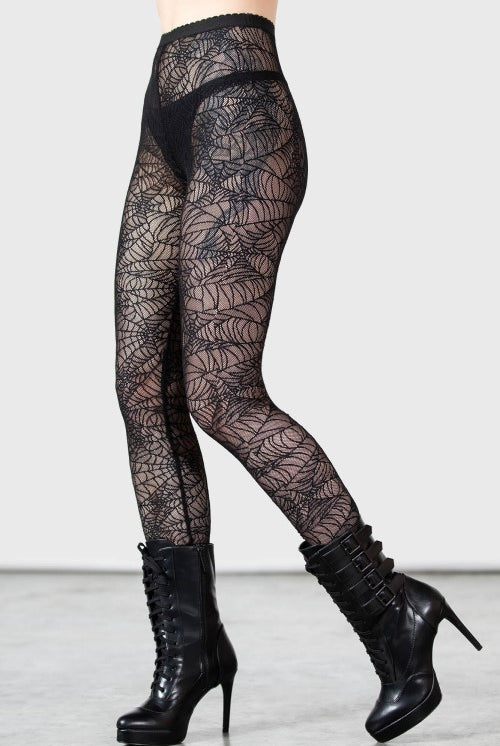 Floral Lace RED Footless Tights-Large/Tall, Large/Tall Printed Footless  Tights: Foot Traffic