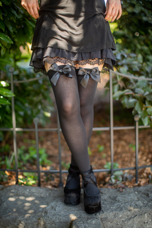 Black and white Ballerina socks - Socks and Tights - Lace Market: Lolita  Fashion Sales