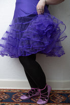Mid-Length Petticoat - Purple