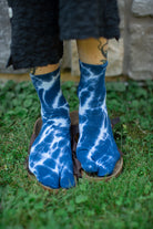 Tie Dye Tabi - Blue Shibori