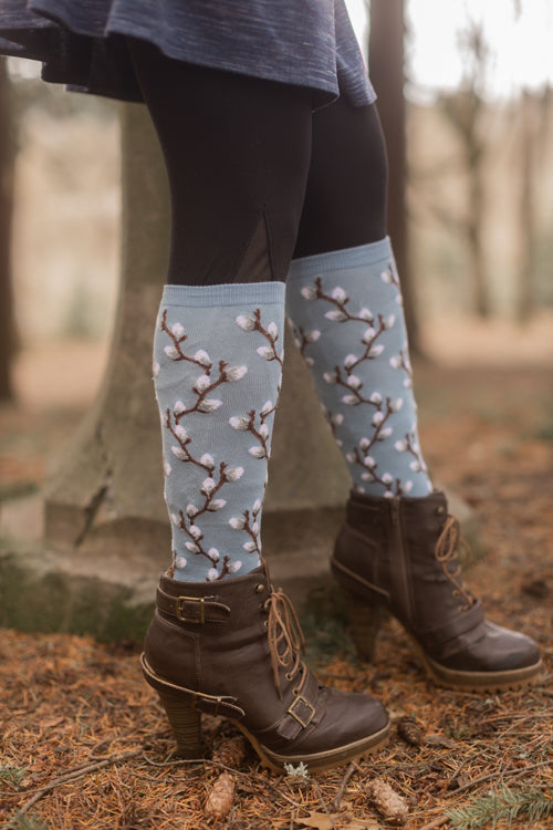 Leggings and outlet knee high socks