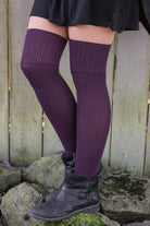 O Basics Knee Socks - Plum