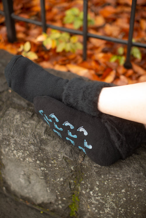 New Zealand Bed Socks with Foot Treads