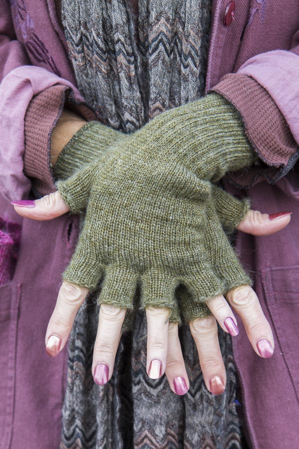 Knit Fingerless Gloves – Sock Dreams